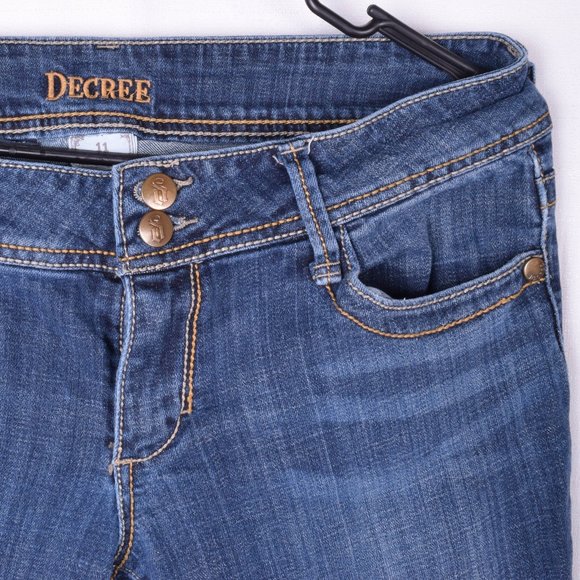 Vintage Decree Women's Size 11 Bootcut Wide Leg Jeans - Picture 1 of 8